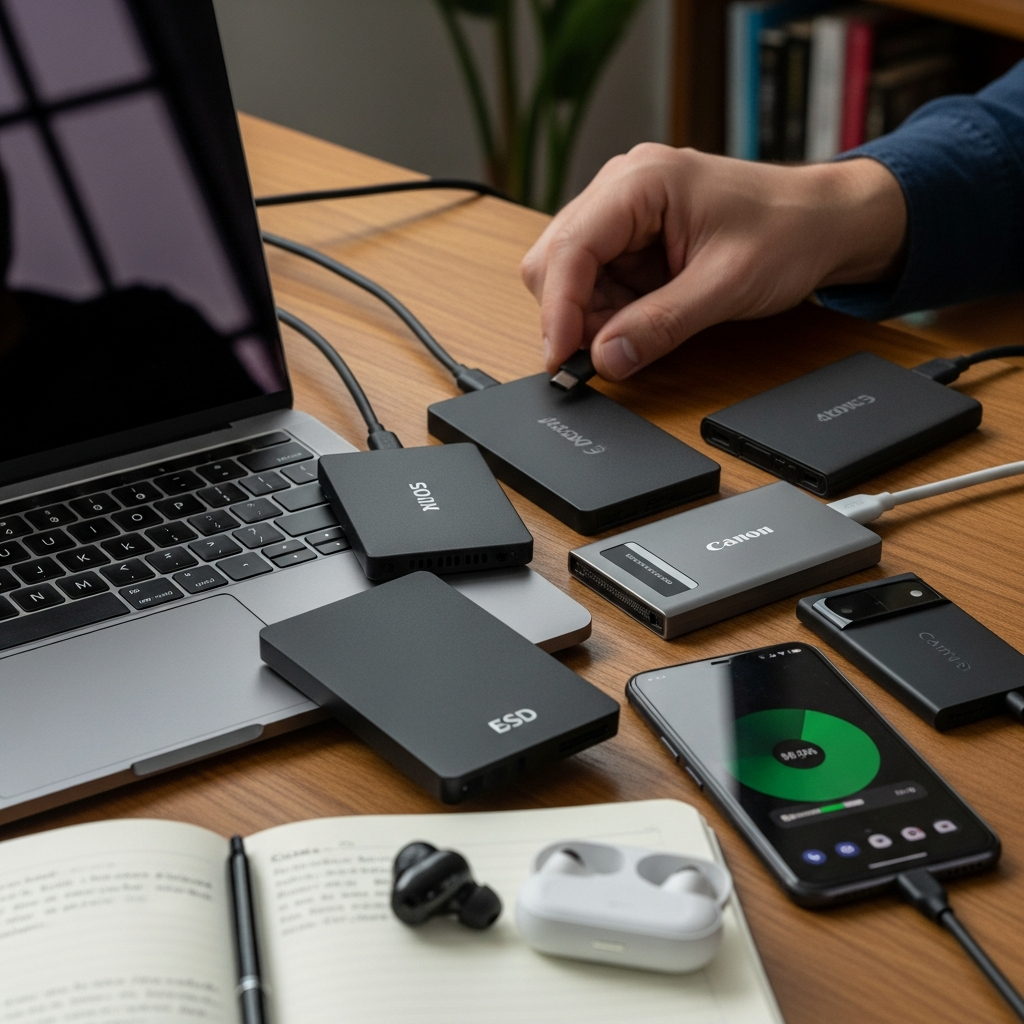 Best Portable SSDs for Backup and Fast File Transfer