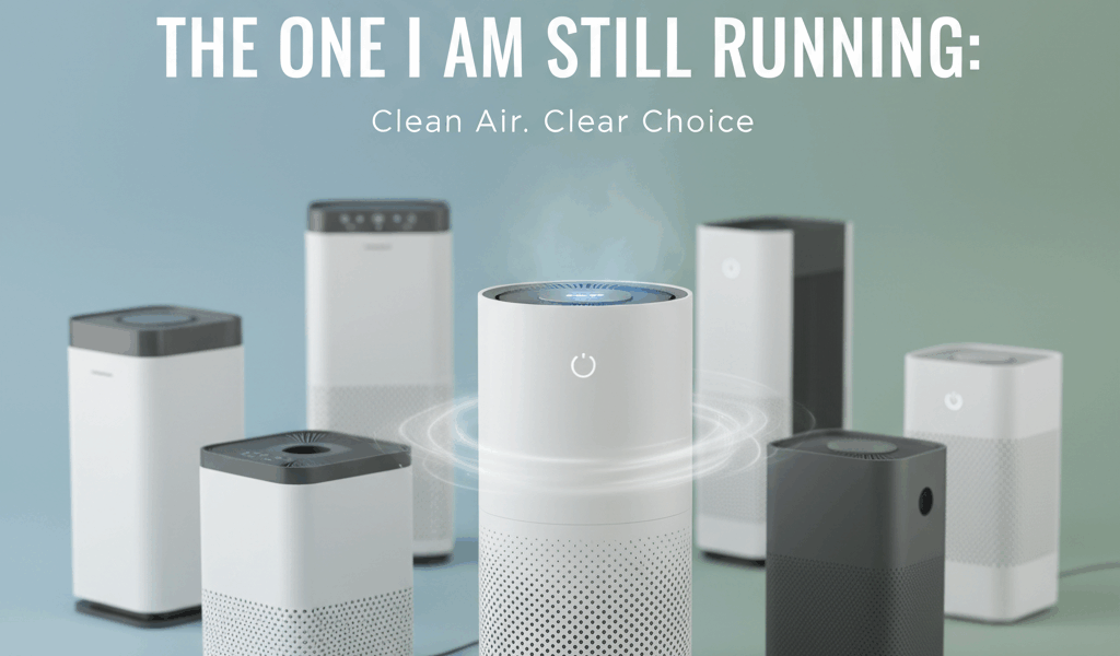 Professional blog header image for article titled: I Tested Six Air Purifiers for 6 Weeks: The One I