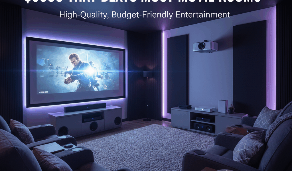 Professional blog header image for article titled: The Home Theater Setup Under 000 That Beats Most 