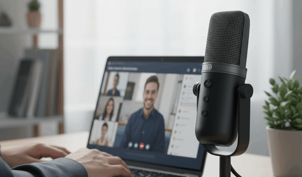 Professional blog header image for article titled: The Streaming Microphone That Makes You Sound Pro