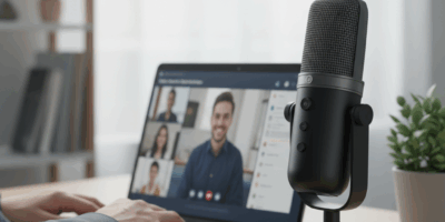 Professional blog header image for article titled: The Streaming Microphone That Makes You Sound Pro