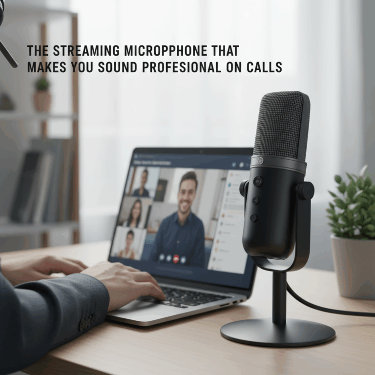 Professional blog header image for article titled: The Streaming Microphone That Makes You Sound Pro