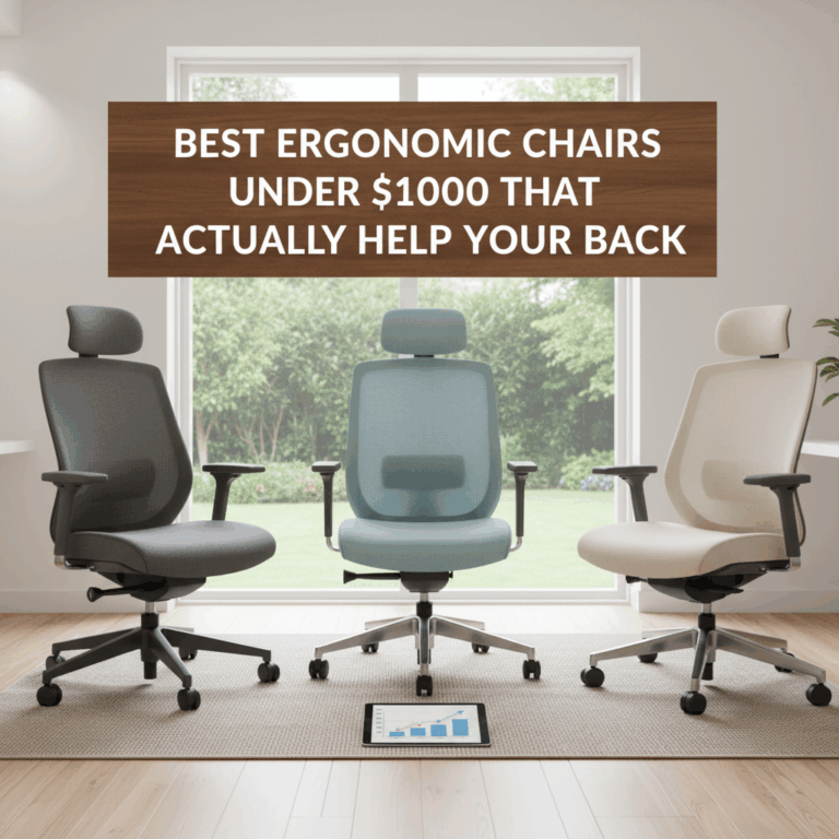 Professional blog header image for article titled: Best Ergonomic Chairs Under 00 That Actually Help