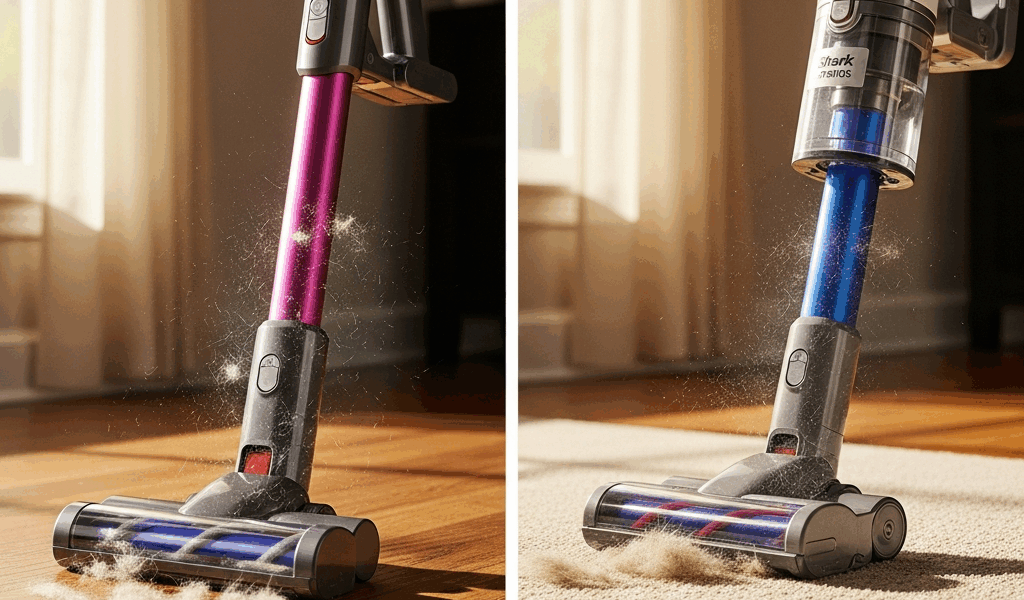 Dyson V15 vs Shark Stratos Which Vacuum Wins