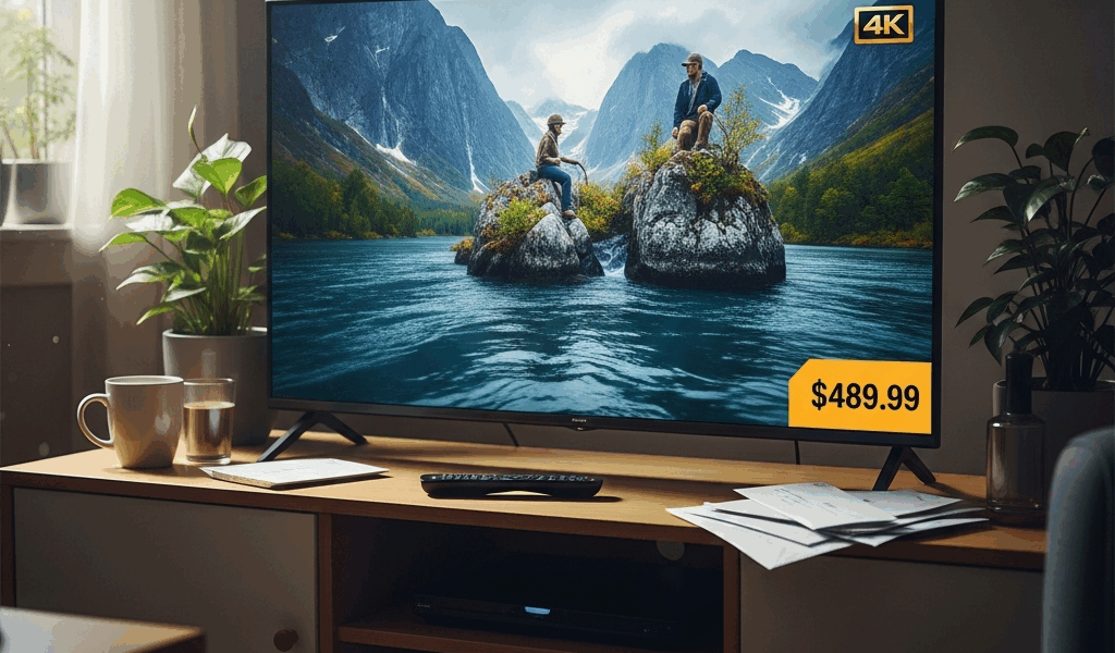 Professional photograph related to: Best 4K TVs Under $500 — What You Actually Get in 2026. High qua