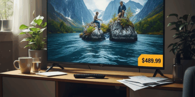Professional photograph related to: Best 4K TVs Under $500 — What You Actually Get in 2026. High qua